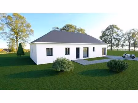 terrain avec maison neuve à vendre