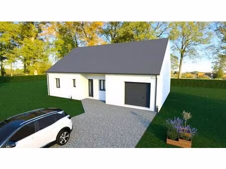 terrain avec maison neuve à vendre