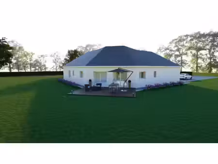 terrain avec maison neuf à vendre