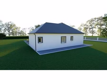 terrain avec maison neuve à vendre