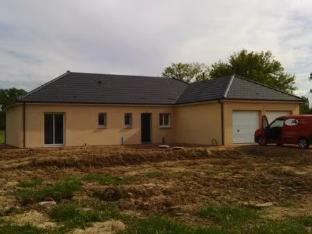 terrain avec maison neuve à vendre