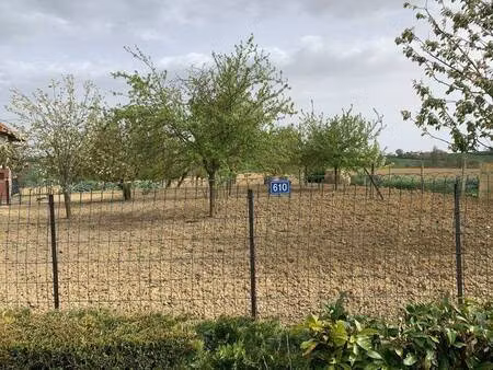 terrain constructible à vendre