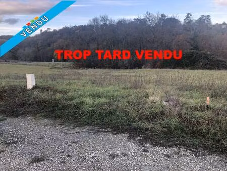 terrain constructible viabilisé à vendre