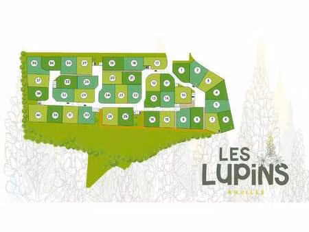 terrain constructible à vendre