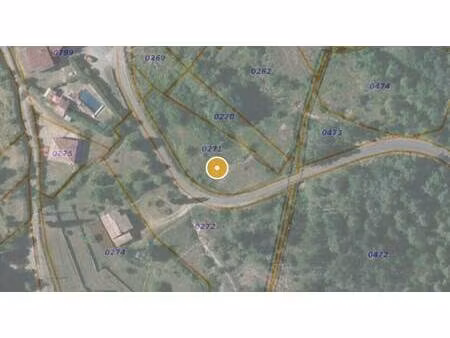 terrain constructible à vendre