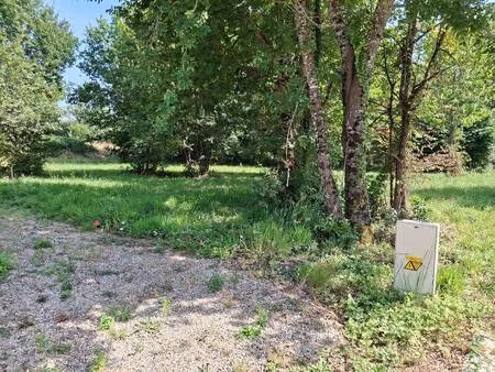 terrain constructible viabilisé à vendre