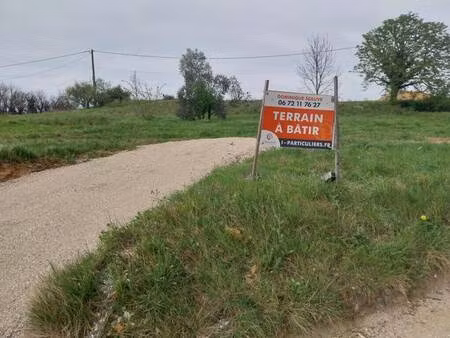 terrain constructible viabilisé à vendre