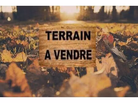 terrain constructible à vendre