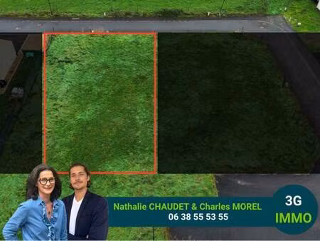 terrain constructible viabilisé à vendre