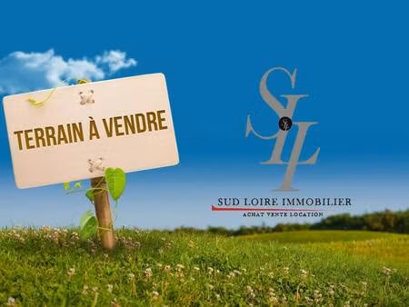 terrain constructible viabilisé à vendre