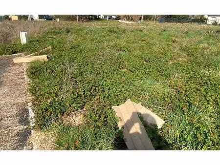 terrain constructible à vendre