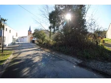 terrain constructible à vendre