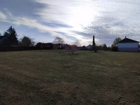 terrain constructible à vendre