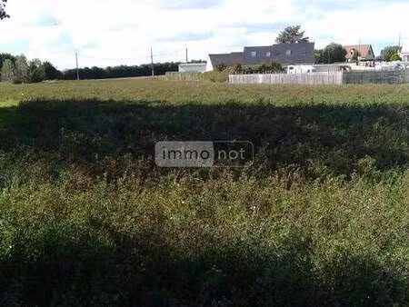 terrain constructible à vendre