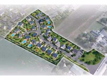 terrain constructible viabilisé à vendre