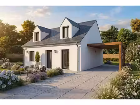 terrain avec maison neuf à vendre