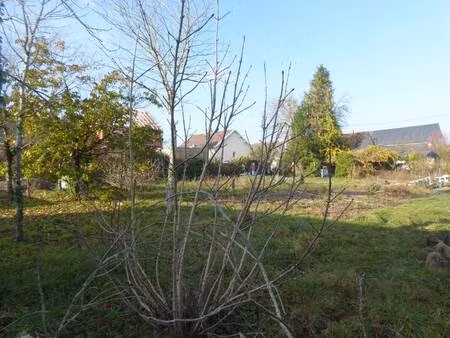 terrain constructible à vendre