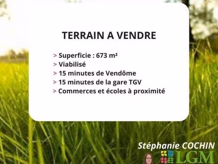 terrain constructible viabilisé à vendre