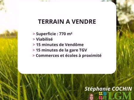 terrain constructible viabilisé à vendre