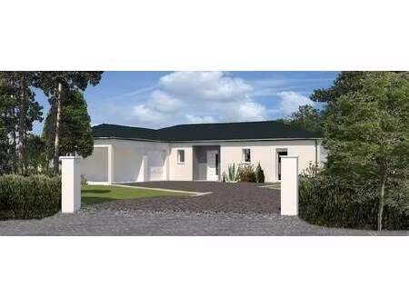 terrain avec maison neuve à vendre