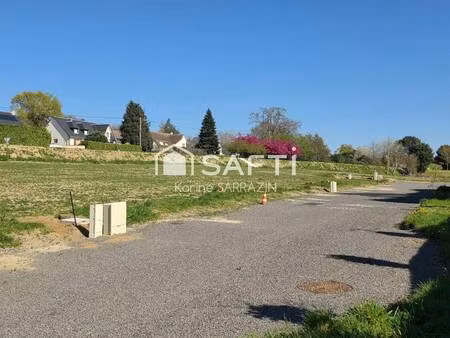 terrain constructible viabilisé à vendre