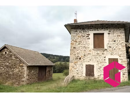 maison en pierres avec grange