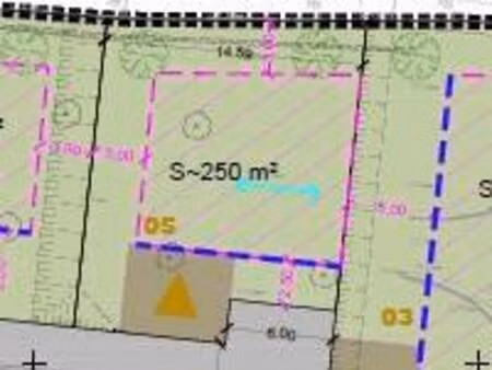 terrain constructible viabilisé à vendre