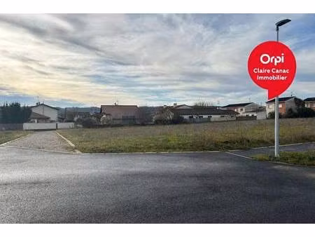 terrain constructible viabilisé à vendre