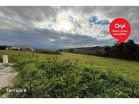 terrain constructible à vendre