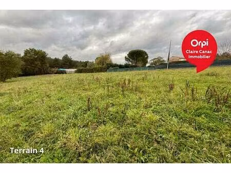 terrain constructible à vendre