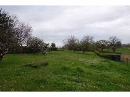 terrain constructible viabilisé à vendre
