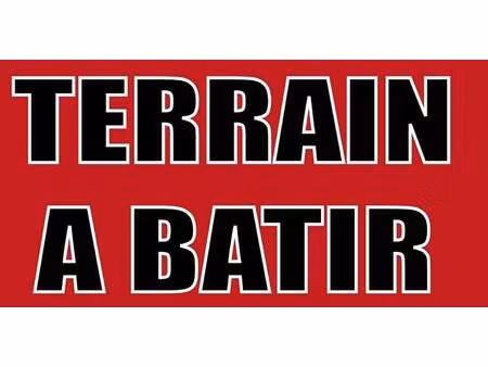 terrain constructible à vendre