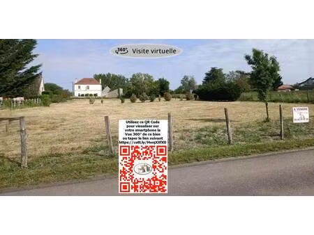 terrain constructible à vendre