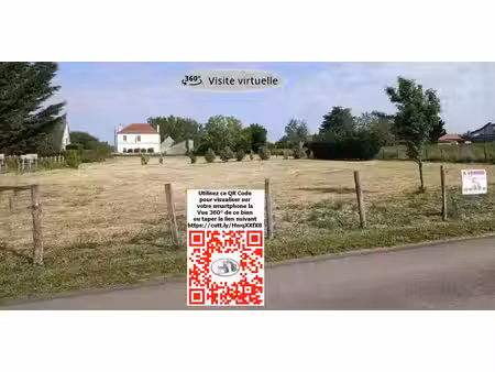 terrain constructible neuf à vendre