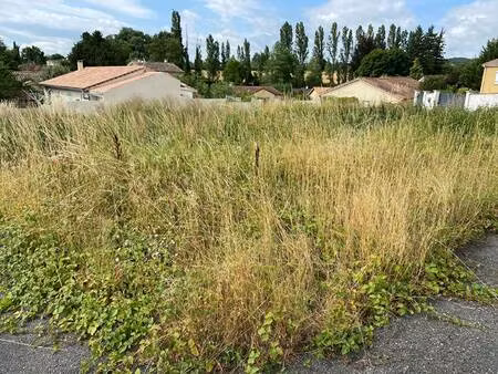 terrain constructible viabilisé à vendre