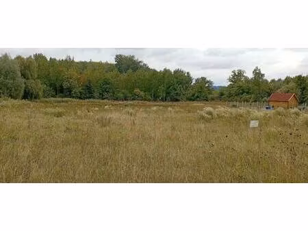 terrain constructible à vendre