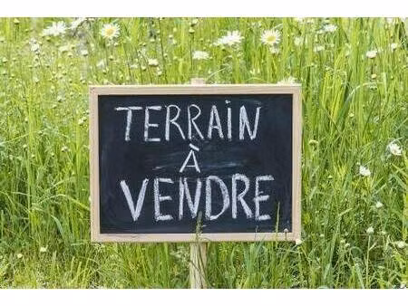 terrain constructible à vendre