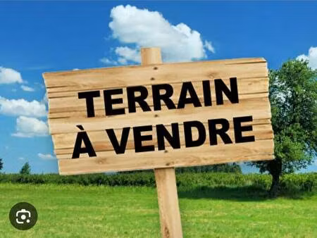terrain constructible à vendre