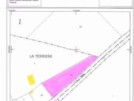 terrain constructible à vendre
