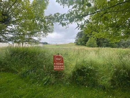 terrain constructible viabilisé à vendre