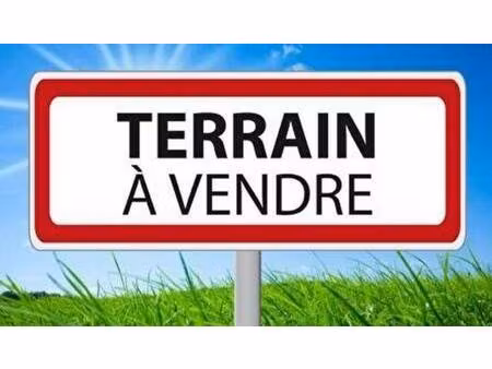 terrain constructible viabilisé à vendre