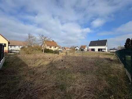 terrain constructible à vendre