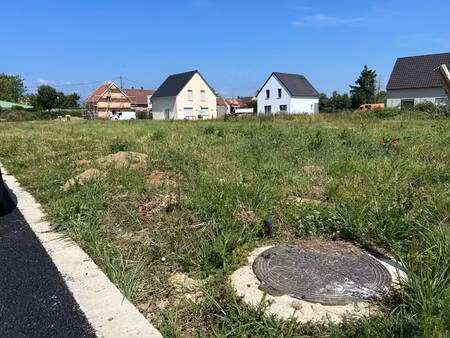 terrain constructible viabilisé à vendre