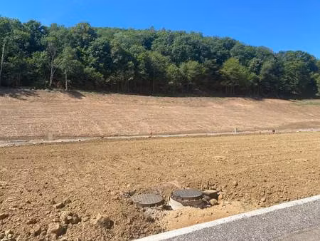 terrain constructible viabilisé à vendre