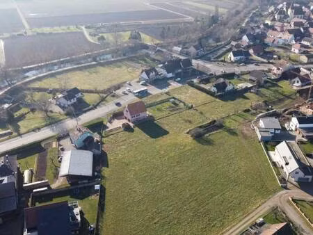 terrain constructible viabilisé à vendre