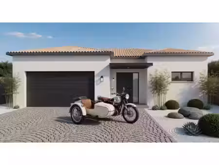 terrain avec maison neuf à vendre