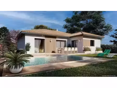 terrain avec maison neuf à vendre