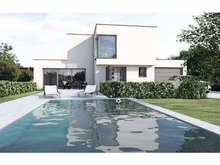 terrain avec maison neuve à vendre