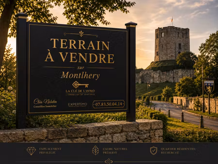 vente terrain à montlhéry (91310)  165 000 €
