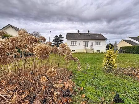 maison vivable de plain-pied sur sous sol complet